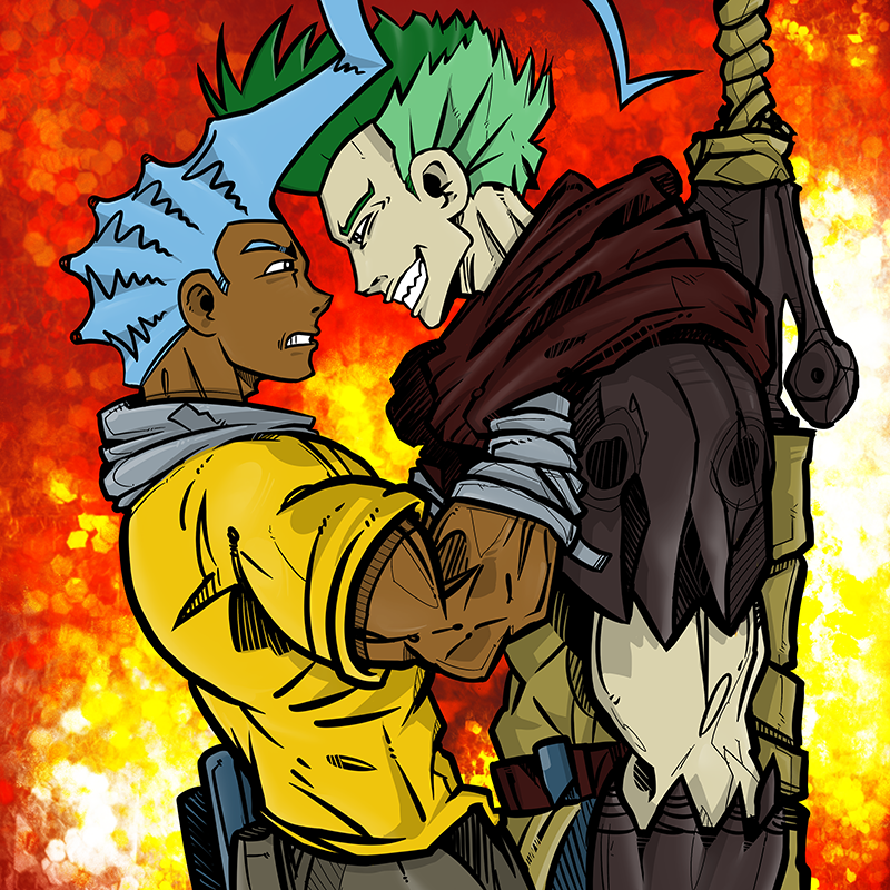 The Legend of the Cursed Twelve artwork by Keith Jeter