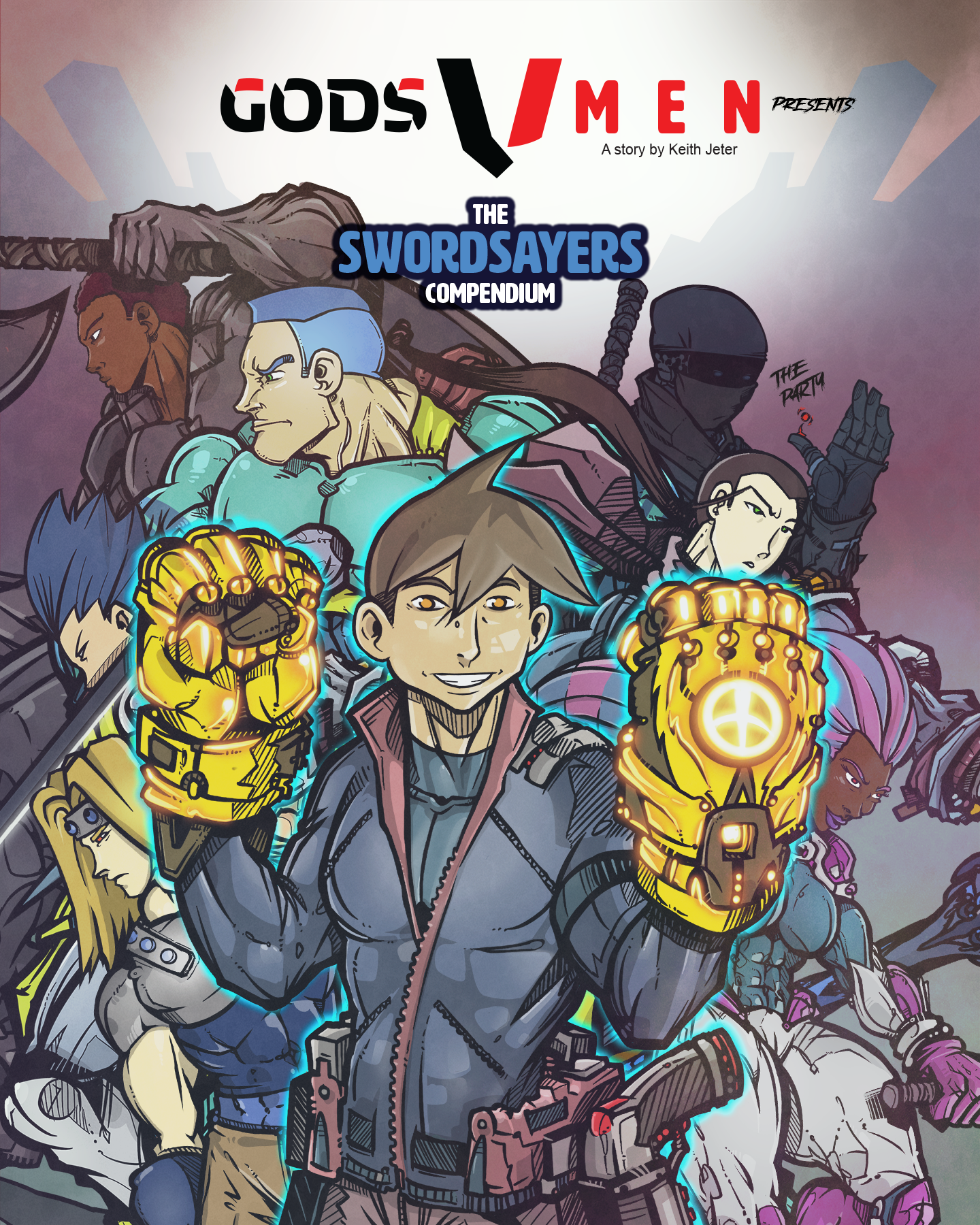 Gods V. Men: The SwordSayers Compendium cover (Print)