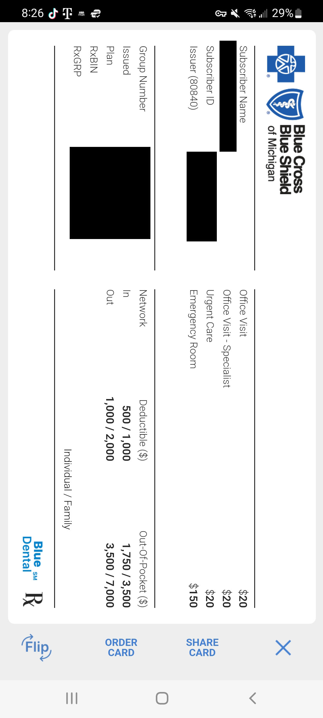 Mobile App UI - ID Card