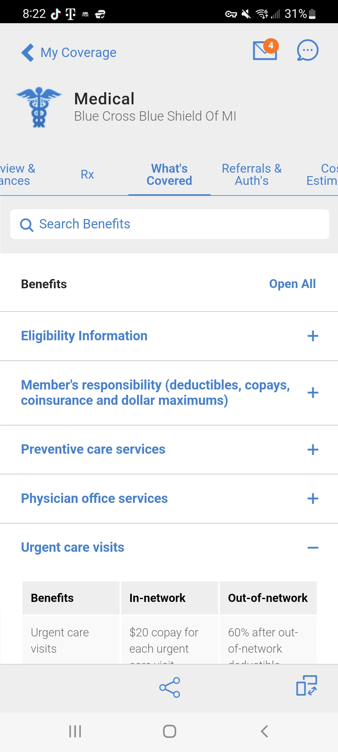 Mobile App UI - Medical